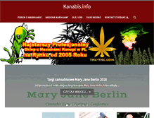 Tablet Screenshot of kanabis.info